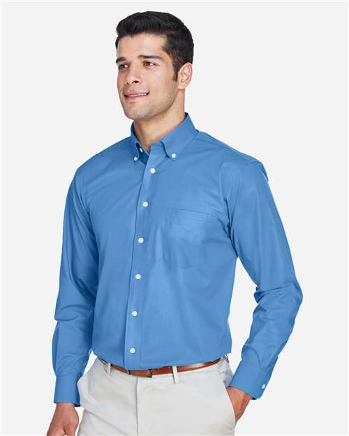 Devon & Jones Men's Crown Collection® Broadcloth Woven Dress Shirt D620