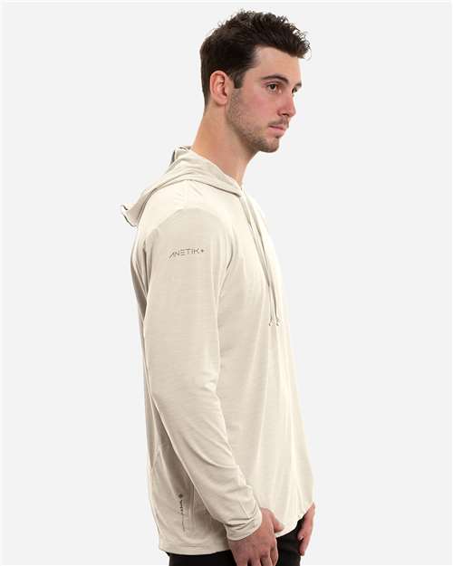 ANETIK Men's Low Pro Tech Hooded Long Sleeve T-Shirt MVLPRH8