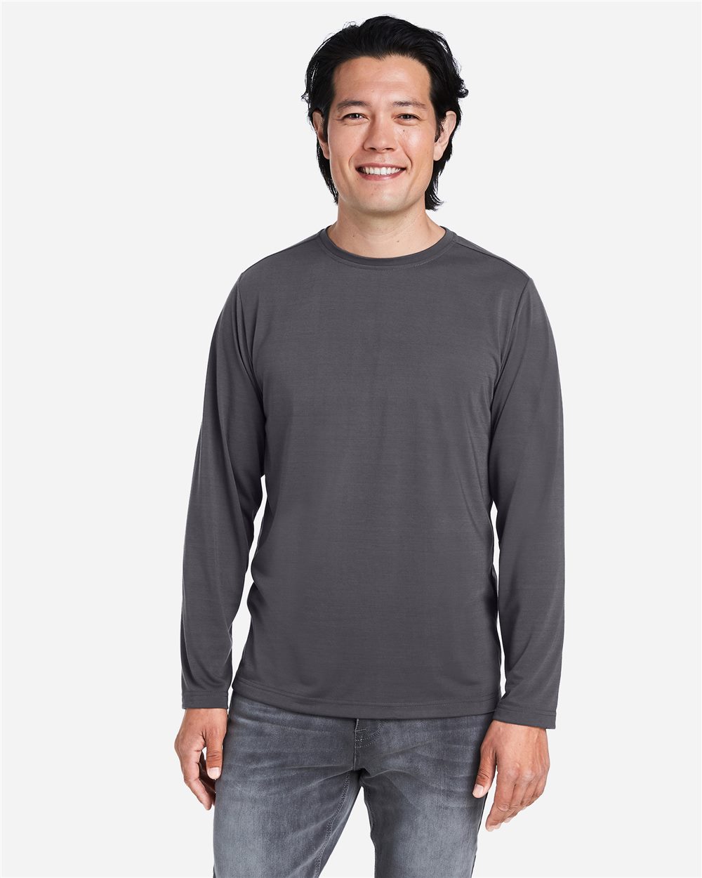 CORE365 Unisex Fusion ChromaSoft™ Performance Long Sleeve T-Shirt CE111L