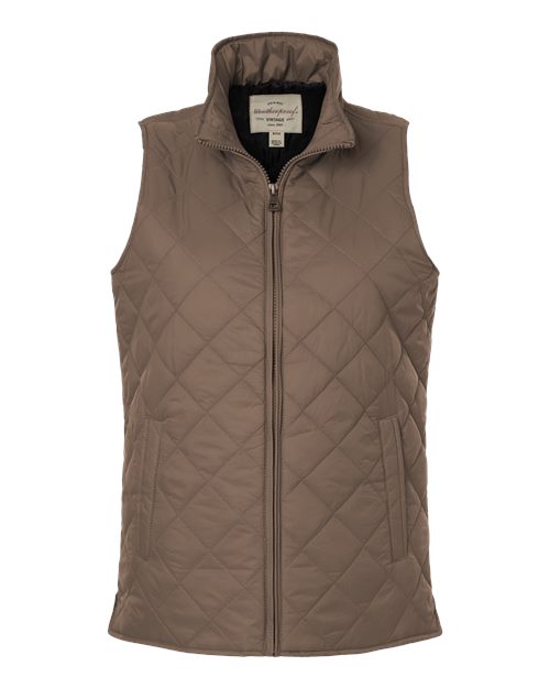 Weatherproof Women's Vintage Diamond Quilted Vest W207359