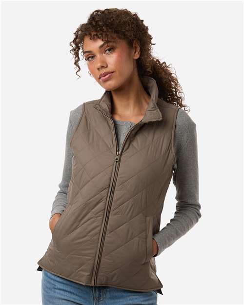 Weatherproof Women's Vintage Diamond Quilted Vest W207359