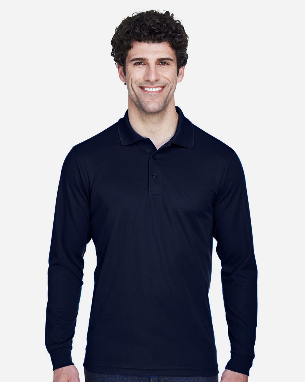 CORE365 Men's Tall Pinnacle Performance Long Sleeve Piqué Polo 88192T