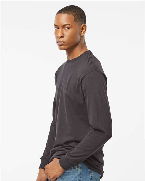 M&O Unisex Gold Soft Touch Long Sleeve T-Shirt 4820