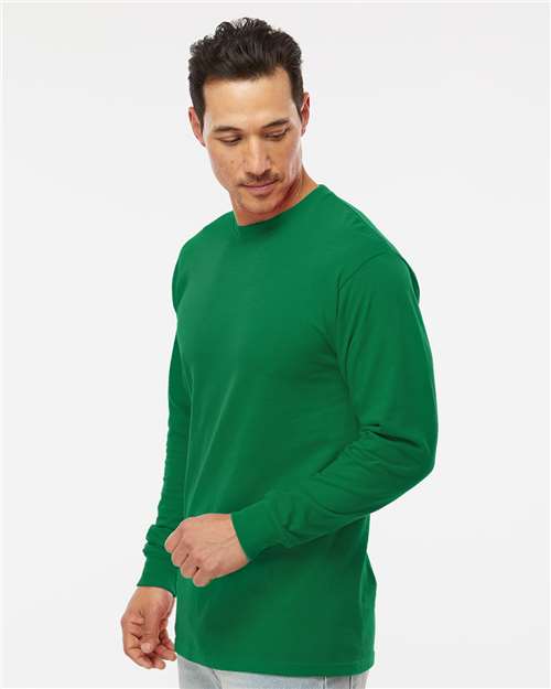 M&O Unisex Gold Soft Touch Long Sleeve T-Shirt 4820
