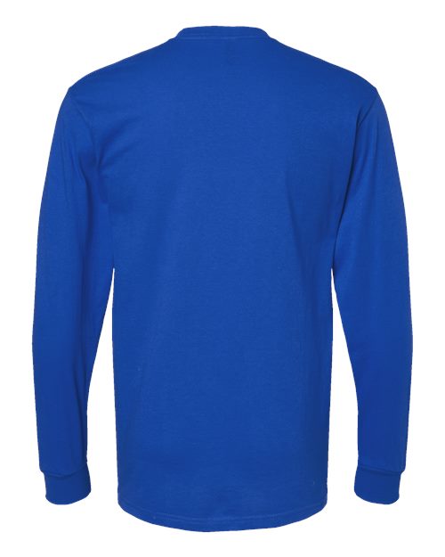 M&O Unisex Gold Soft Touch Long Sleeve T-Shirt 4820