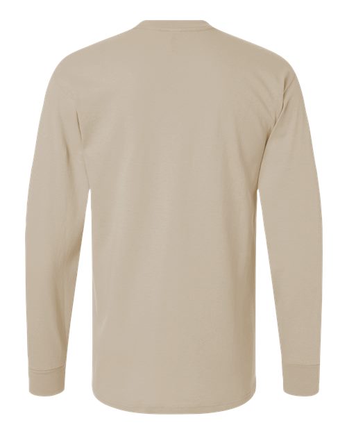 M&O Unisex Gold Soft Touch Long Sleeve T-Shirt 4820