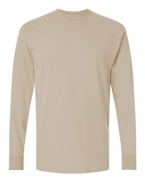 M&O Unisex Gold Soft Touch Long Sleeve T-Shirt 4820