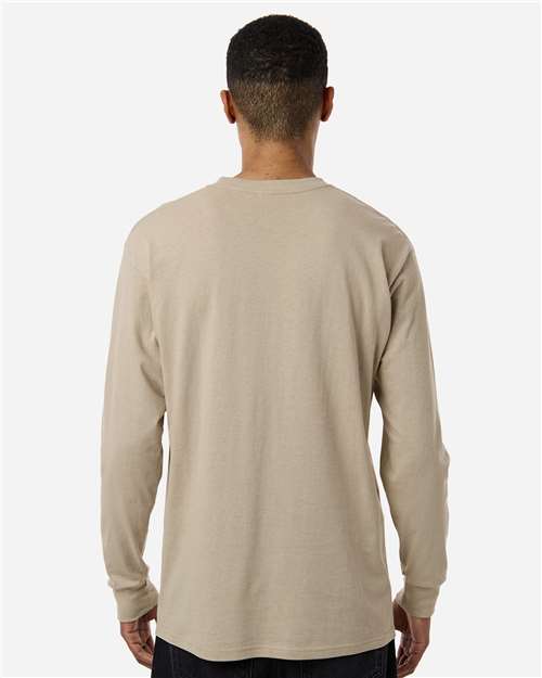 M&O Unisex Gold Soft Touch Long Sleeve T-Shirt 4820