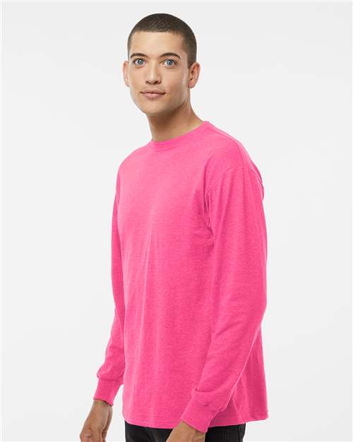 M&O Unisex Gold Soft Touch Long Sleeve T-Shirt 4820