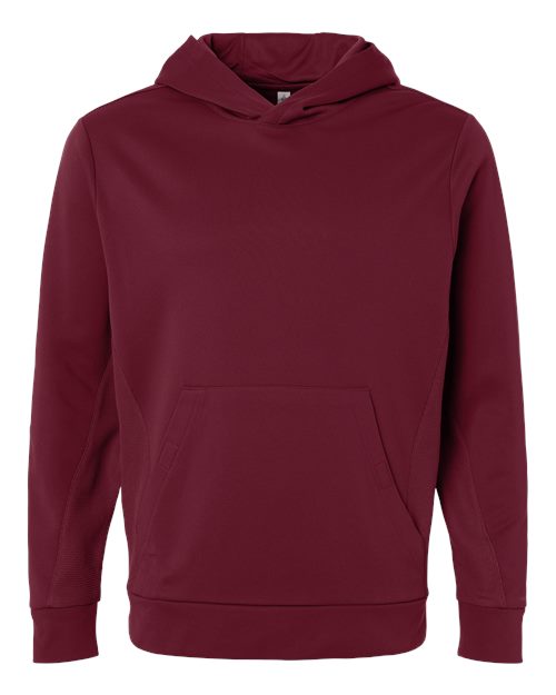Team 365 Unisex Squad Hooded Tech Fleece Pullover TT400