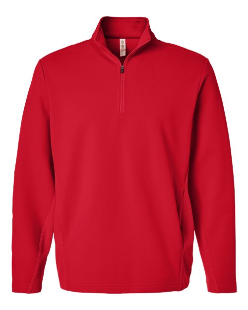 Team 365 Unisex Squad Cadet Quarter-Zip Tech Fleece Pullover TT401