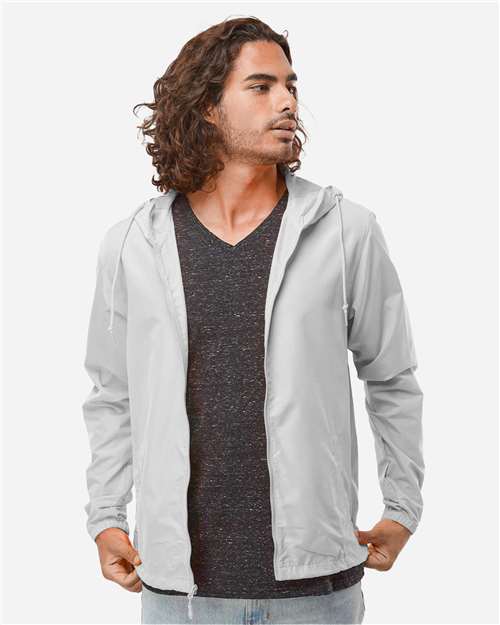 Independent Trading Co. Men's Lightweight Windbreaker Full-Zip Jacket EXP54LWZ