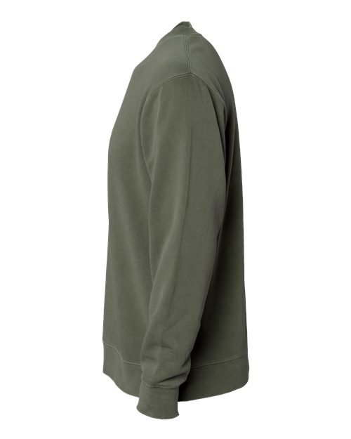 Independent Trading Co. Unisex Midweight Pigment-Dyed Crewneck Sweatshirt PRM3500