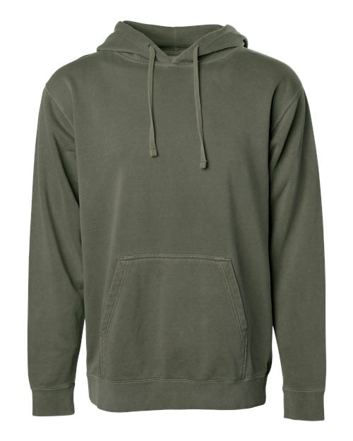 Independent Trading Co. Unisex Midweight Pigment-Dyed Hooded Sweatshirt PRM4500