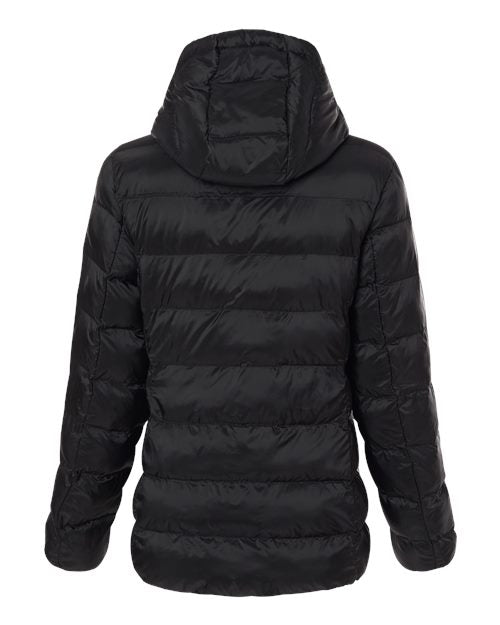 Weatherproof Women's Lightweight Poly-filled Hooded Puffer Jacket W26715