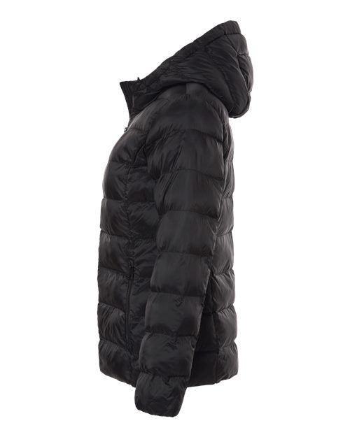 Weatherproof Women's Lightweight Poly-filled Hooded Puffer Jacket W26715