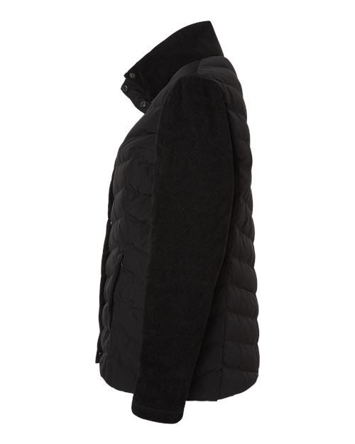 Weatherproof Women's Mixed Media Chevron Jacket W26719