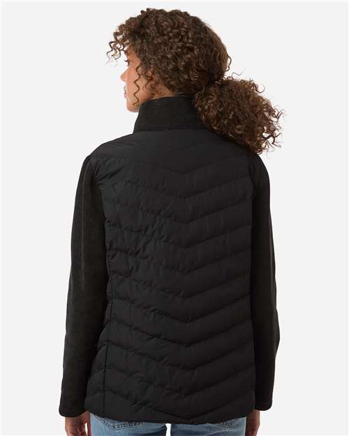 Weatherproof Women's Mixed Media Chevron Jacket W26719