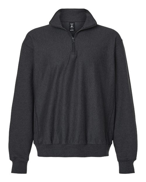 Hanes Unisex Beefy® Sweats Premium Heavyweight Quarter-Zip Sweatshirt OG900