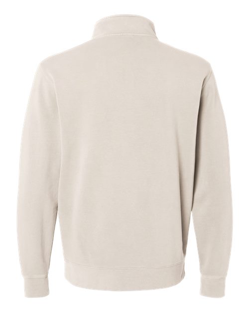 Independent Trading Co. Unisex Pigment-Dyed Quarter-Zip Pullover PRM4600QZ