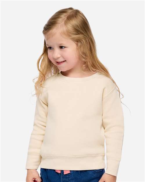 Rabbit Skins Toddler Fleece Crewneck Sweatshirt 3317