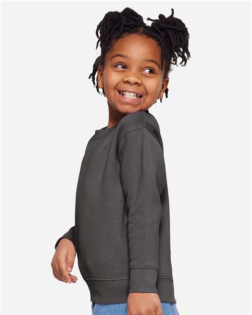 Rabbit Skins Toddler Fleece Crewneck Sweatshirt 3317