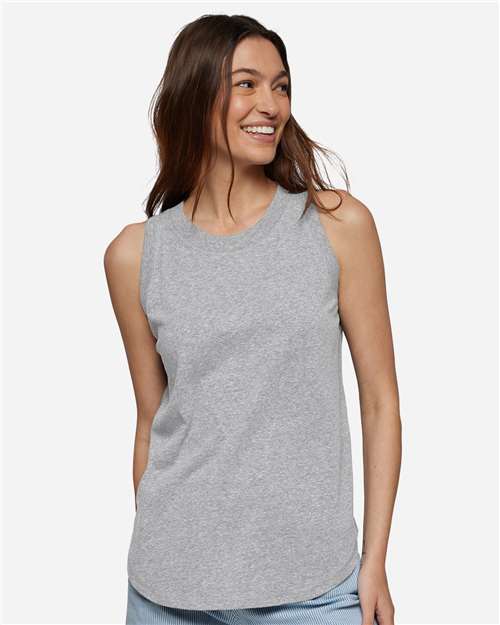 LAT Women's Relaxed Fine Jersey Tank 3592
