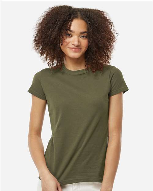 Tultex Women's Fine Jersey Slim Fit T-Shirt 213