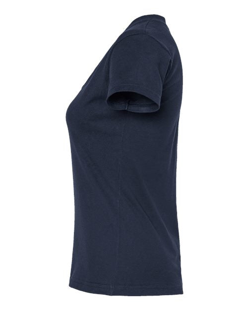 Tultex Women's Fine Jersey V-Neck T-Shirt 214