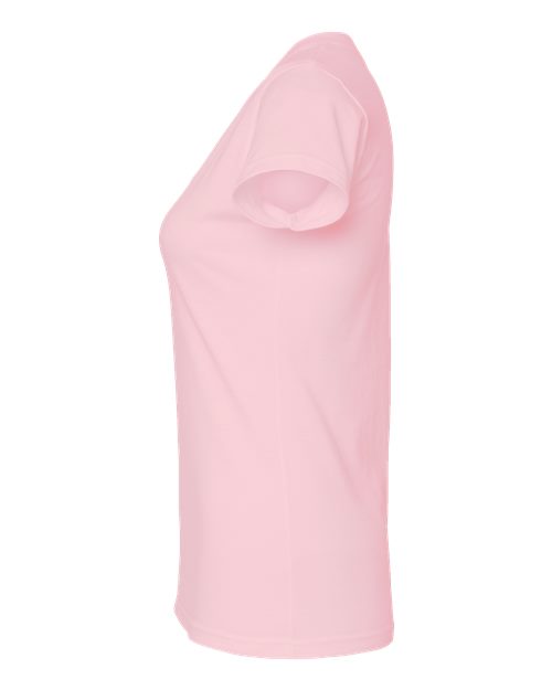 Tultex Women's Fine Jersey V-Neck T-Shirt 214
