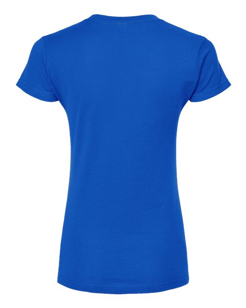 Tultex Women's Fine Jersey V-Neck T-Shirt 214