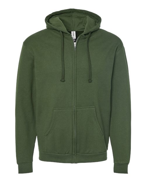 Tultex Unisex Full-Zip Hooded Sweatshirt 331