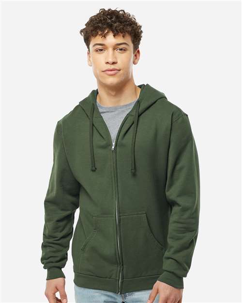 Tultex Unisex Full-Zip Hooded Sweatshirt 331