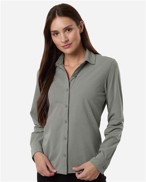 AllPro Women's Pro-Flex Sorona® Button Down Shirt 41SPLL