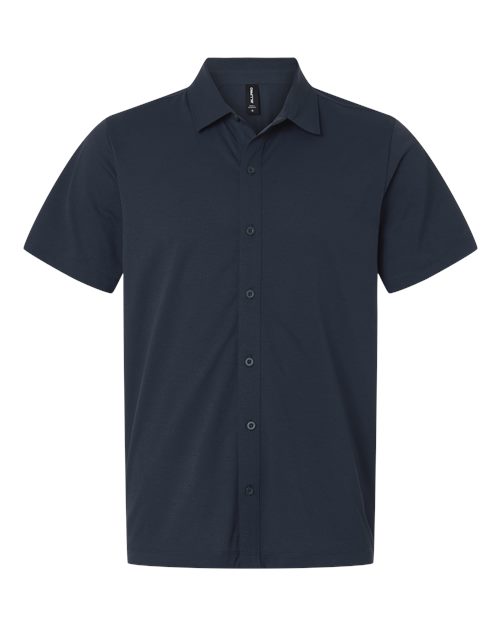 AllPro Men's Pro-Flex Sorona® Button Down Short Sleeve Shirt 41SPSS