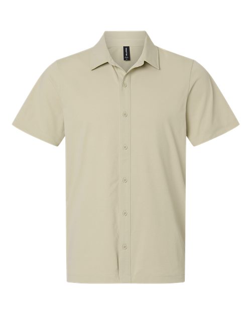 AllPro Men's Pro-Flex Sorona® Button Down Short Sleeve Shirt 41SPSS