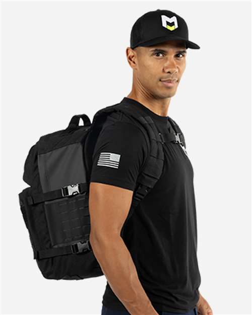 MERET Delta 37L Black Backpack DL37