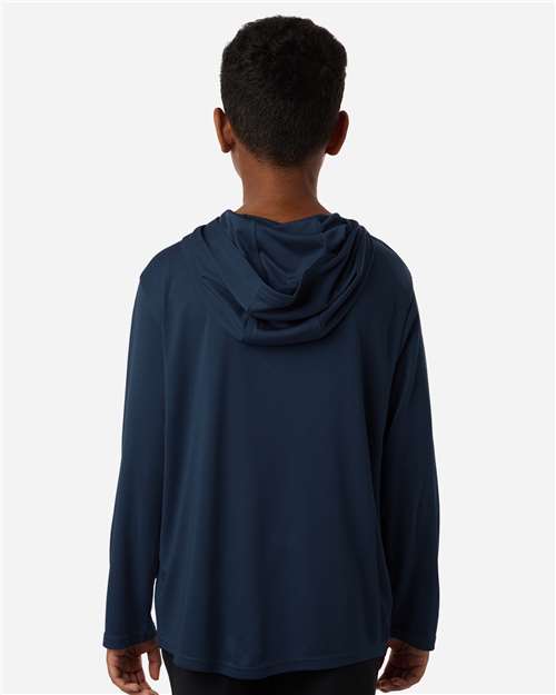 AllPro Youth Pro-Lock Performance Hooded Long Sleeve T-Shirt 48510Y