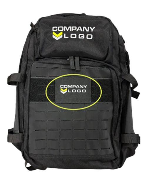 MERET Medium Blank Black Patch - Qty 10 MPBK10