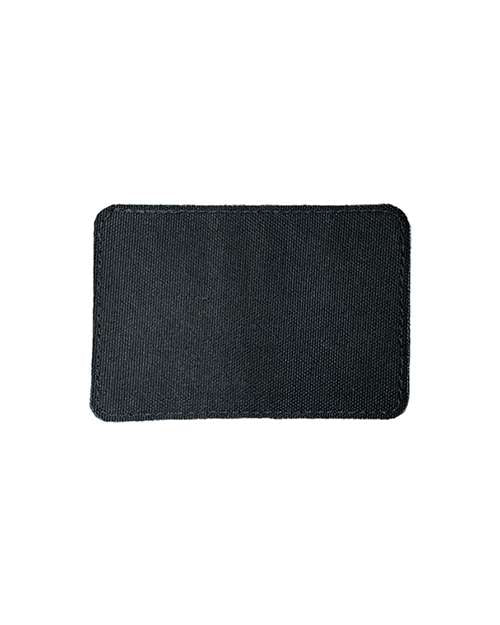MERET Small Blank Black Patch - Qty 10 SPBK10
