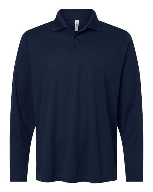 CORE365 Men's Nova Performance Long Sleeve Pique Polo CE108L