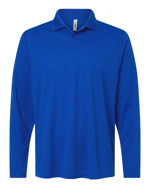 CORE365 Men's Nova Performance Long Sleeve Pique Polo CE108L