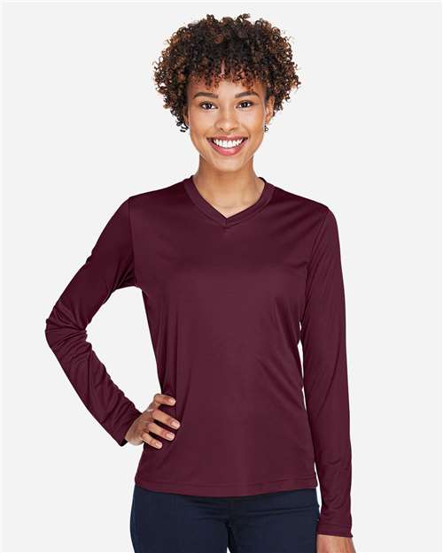 Team 365 Women's Zone Performance Long Sleeve T-Shirt TT11WL