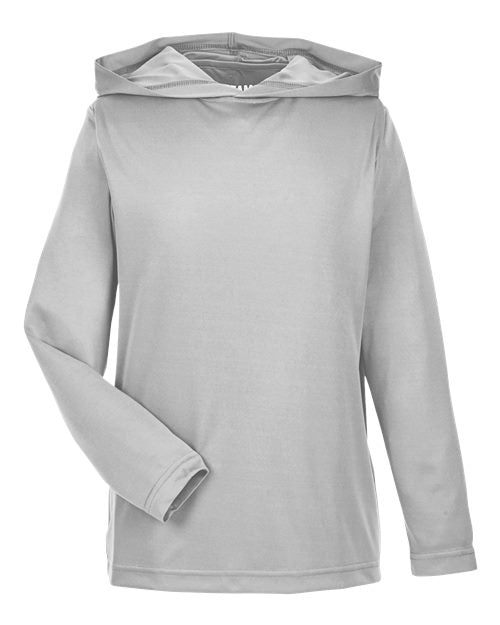 Team 365 Youth Zone Performance Hooded Long Sleeve T-Shirt TT41Y