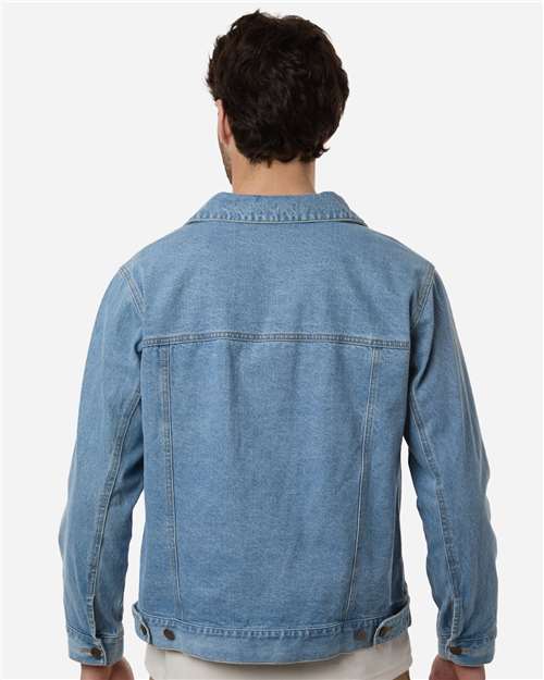 Harriton Unisex Cooper Denim Jacket M75