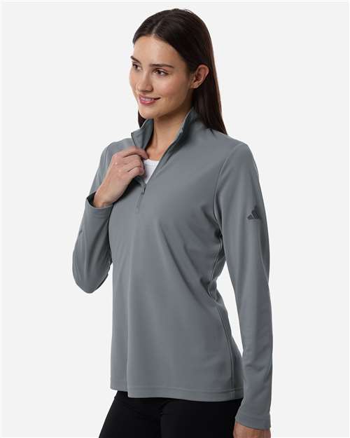 Adidas Women's Lightweight Quarter-Zip Pullover A400