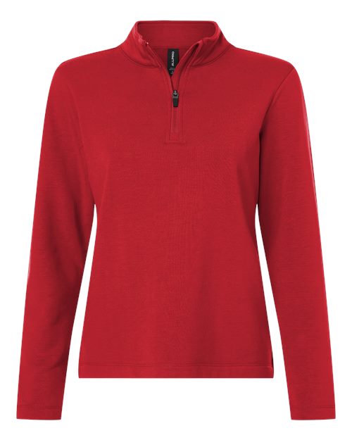 AllPro Women's Stretch Quarter-Zip Fleece Pullover STF870L