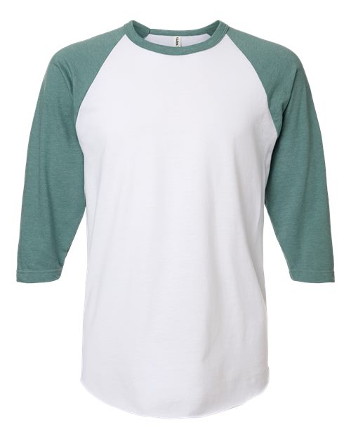 Tultex Unisex Fine Jersey Raglan T-Shirt 245