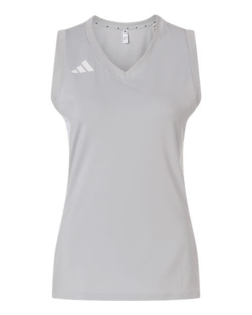 Adidas Women's Quickset V-Neck Sleeveless Jersey AT120