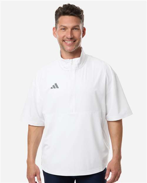 Adidas Men's Short Sleeve Quarter-Zip Pullover AT505